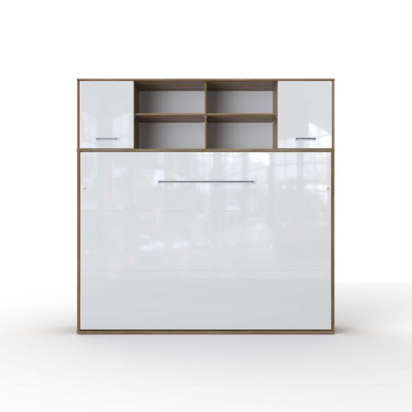 Opklapbed “INVENTO 04” met opzetkast (140×200)