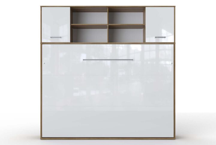 Opklapbed “INVENTO 05” met opzetkast (120×200) - Maxima House - Maxima House