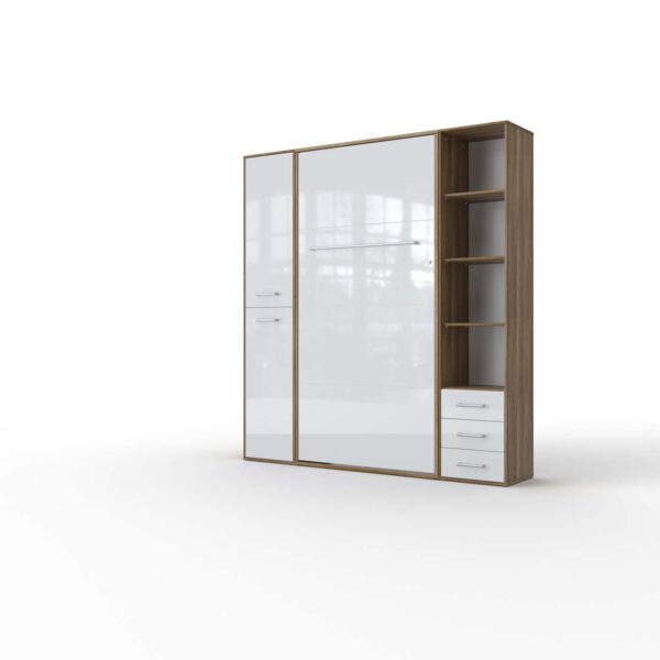 Opklapbed “INVENTO 03” met kasten (90×200)