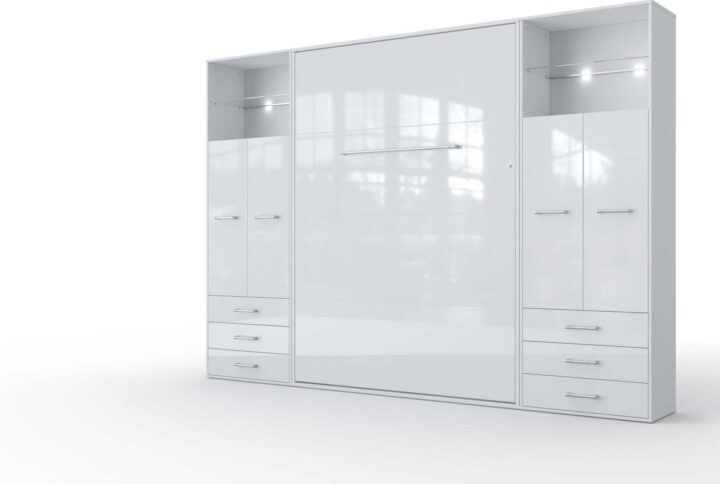 Opklapbed “INVENTO 02” met kasten (120×200) - Maxima House - Maxima House